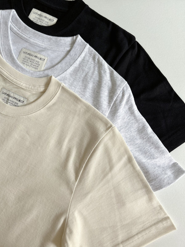 The Saturday Project - Heather Grey Tee