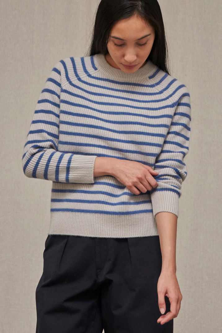 LAD BY DEMYLEE CASHMERE CREWNECK SWEATER - ニット