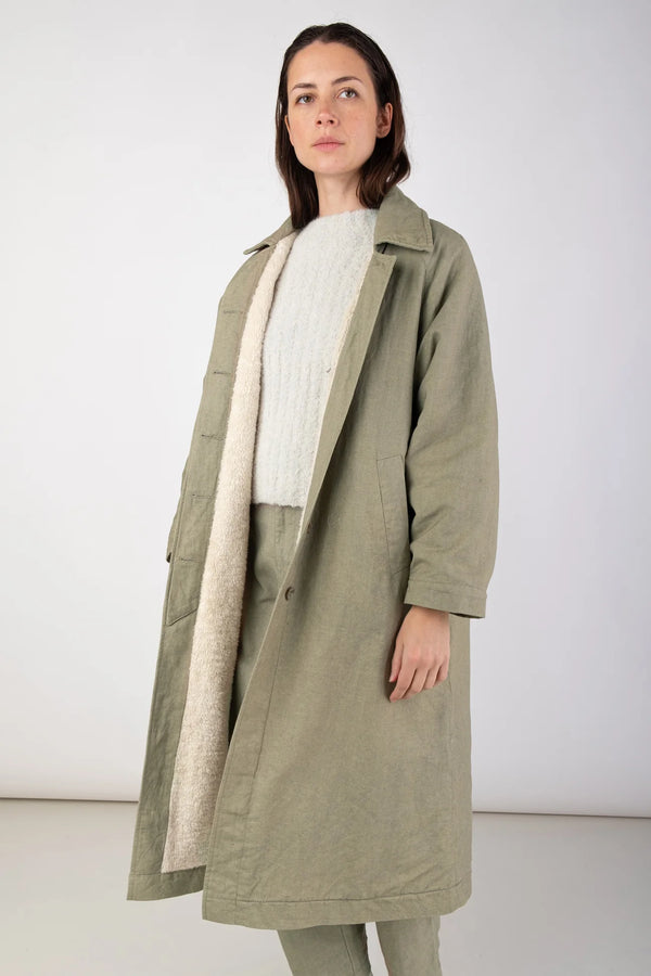 Sherpa trench outlet coat